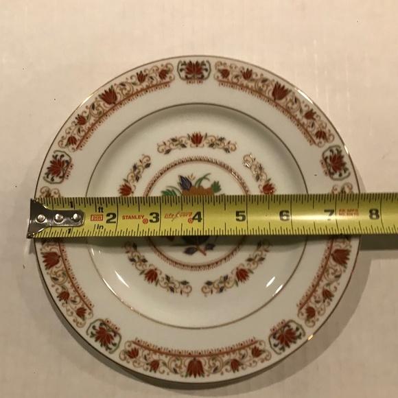 4 Salad/Dessert Plates “Royal Palace” By Empress China 7.5” - Picture 6 of 6